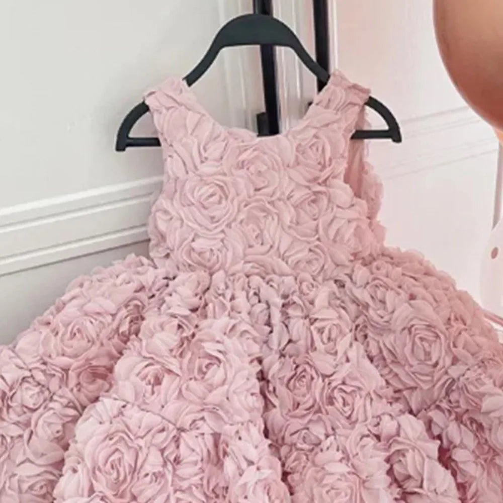 BloomBelle – Elegant Tutu Party Dress