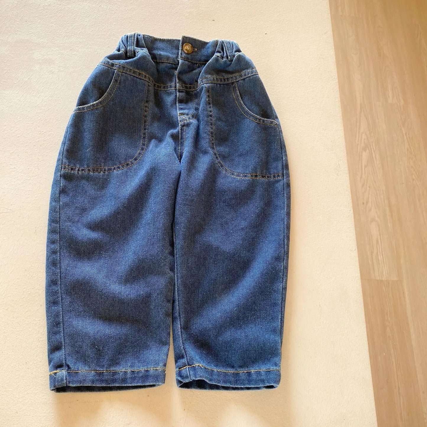 RetroNest Jeans – Soft Cotton Denim Trousers