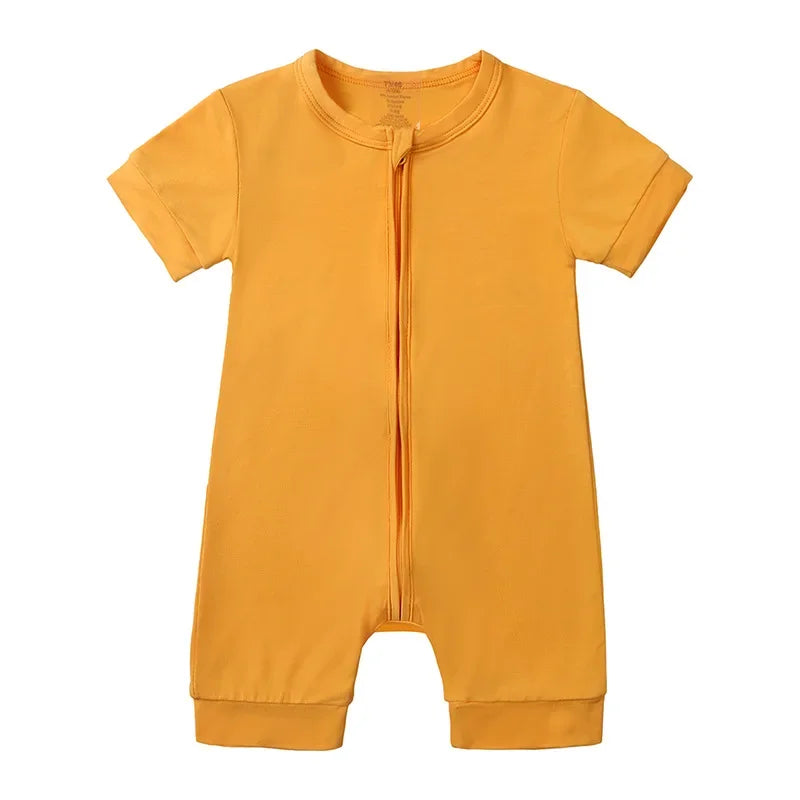 BambinoZip Romper – Soft Bamboo Baby Bodysuit