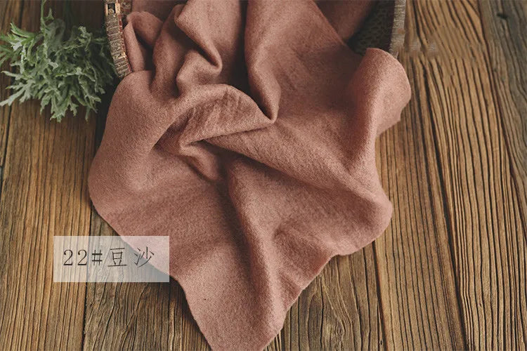 WoolWhisp Blanket – Cozy Merino Baby Photo Prop