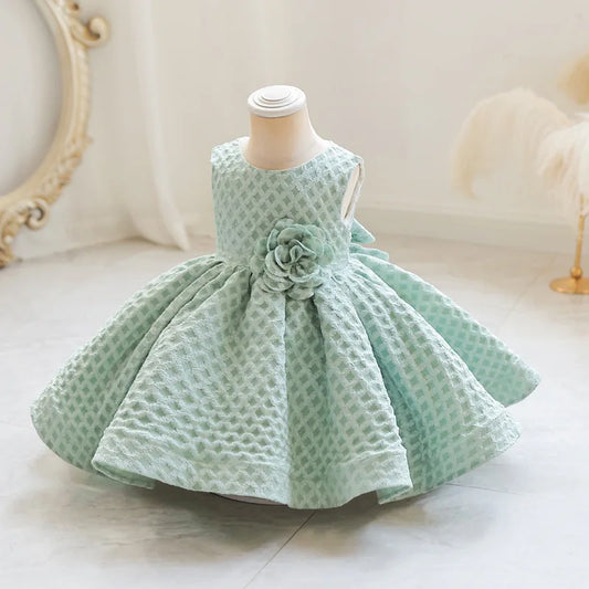 PlaidyPop – Sweet Bow Party Dress