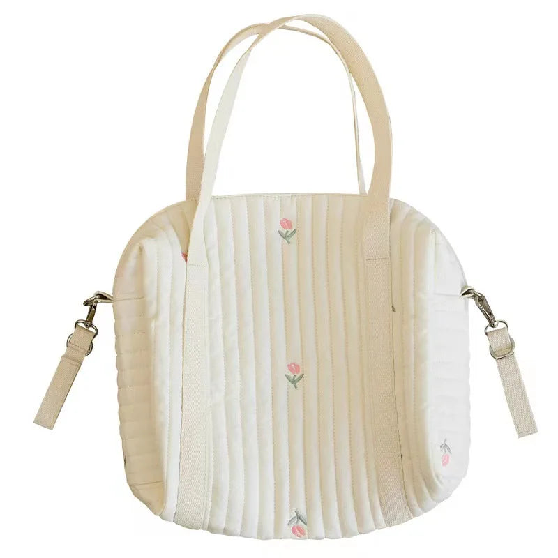 QuiltNest – Quilted Maternity & Diaper Tote for Moms