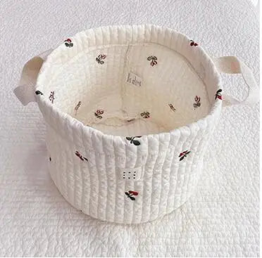 CubbieCart – Bear Embroidered Diaper Caddy & Maternity Organizer