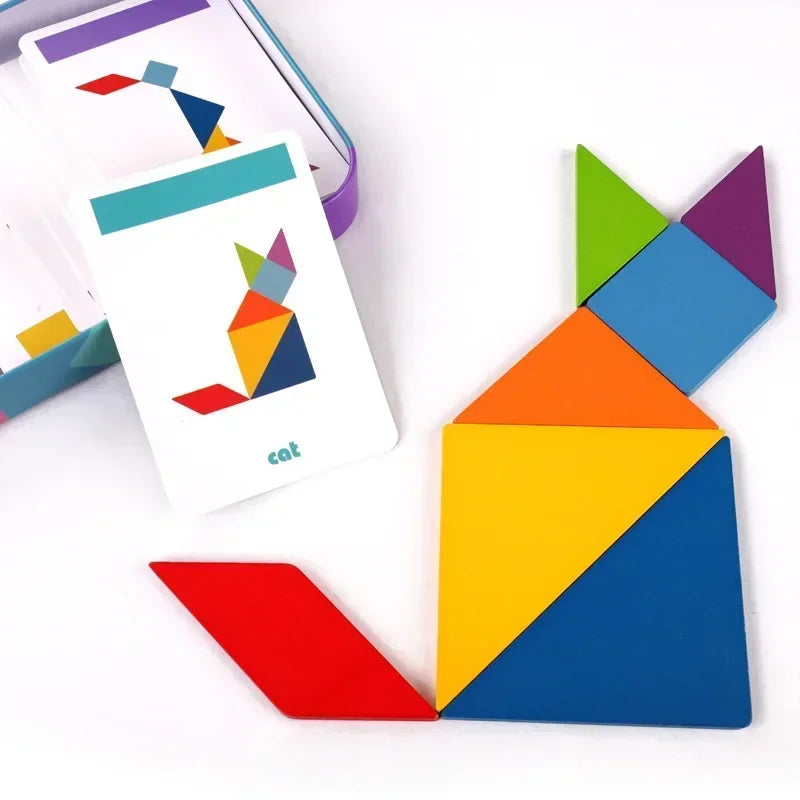 BrightBeast – Montessori Colorful Animal Puzzle Game