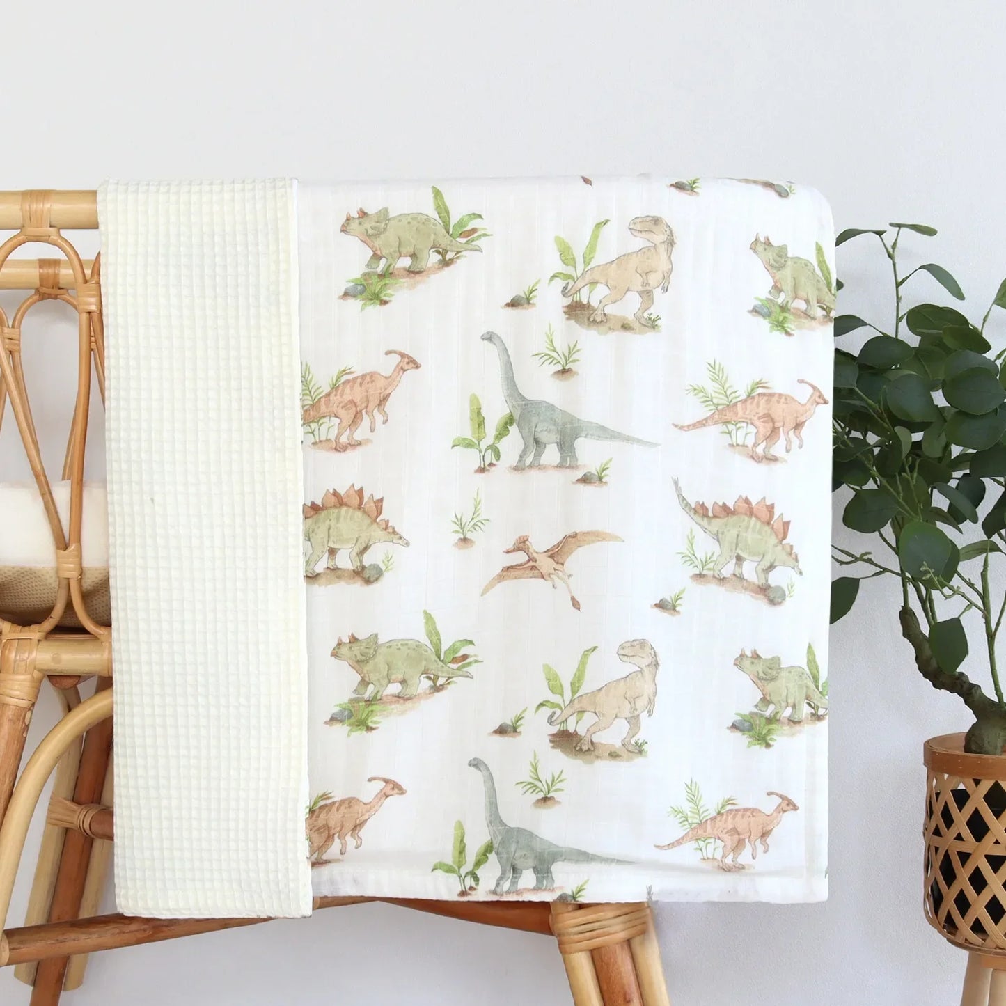 WaffleHug Swaddle – Bamboo Cotton Baby Blanket