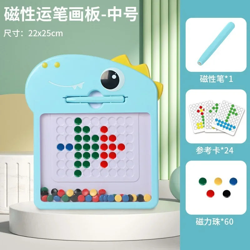DrawBuddy – Cartoon Magnetic Writing Board with Pen