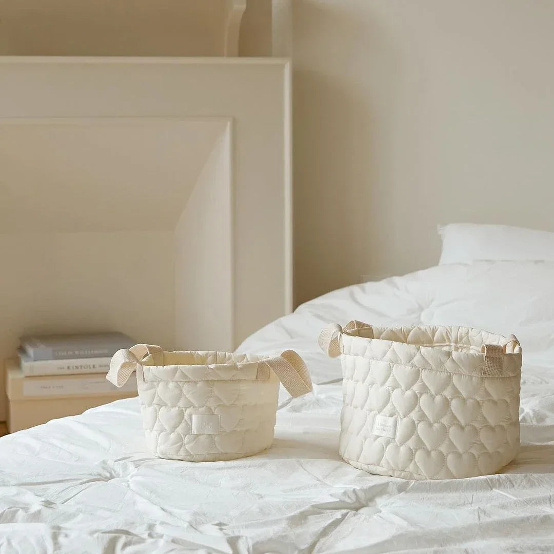 CubbyNest– Cotton Diaper & Toy Organizer