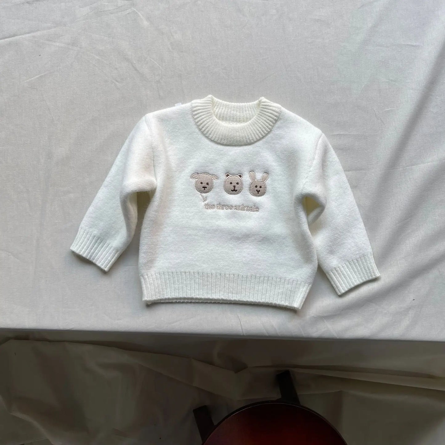 CozyCub Knit – Velvet-Lined Baby Sweater