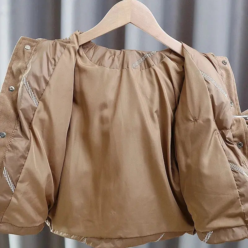 ToastiTots – Thick Padded Jacket for Baby Girls