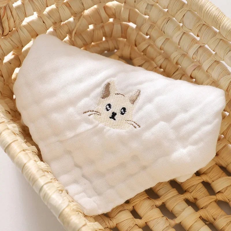 DrooliLuxe – Soft Cotton Towels for Bibs, Wipes & Burps