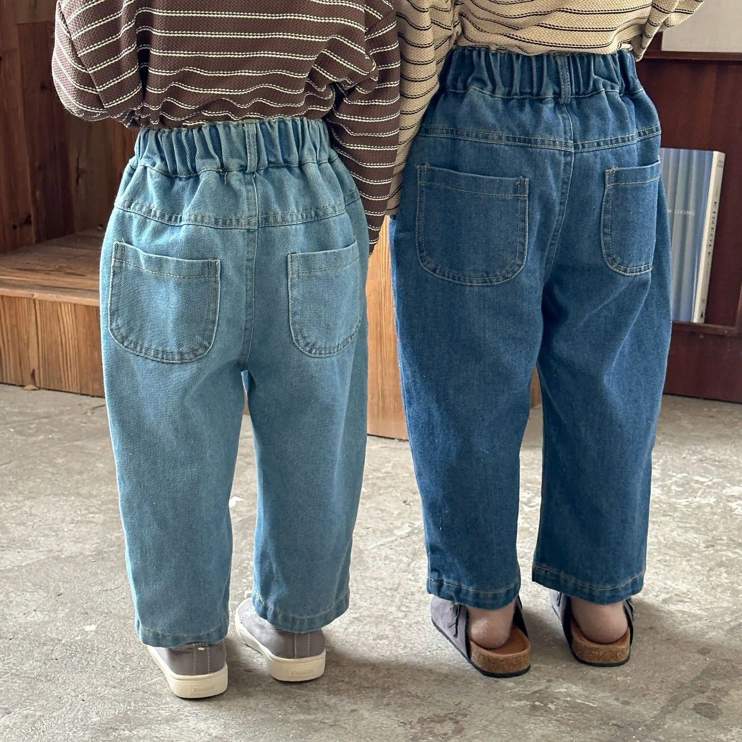 RetroNest Jeans – Soft Cotton Denim Trousers