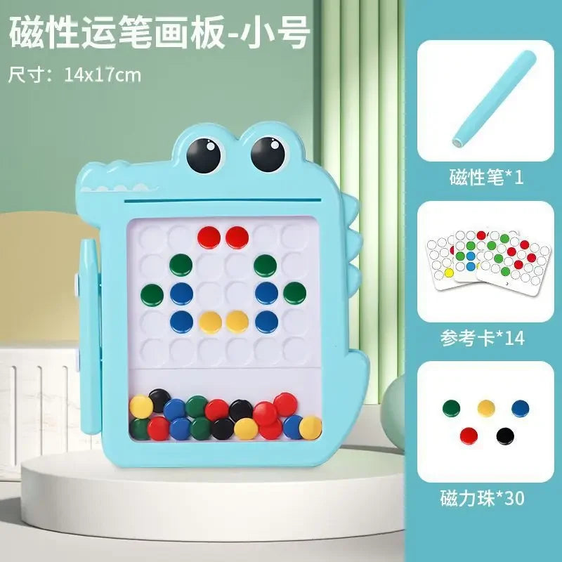 DrawBuddy – Cartoon Magnetic Writing Board with Pen