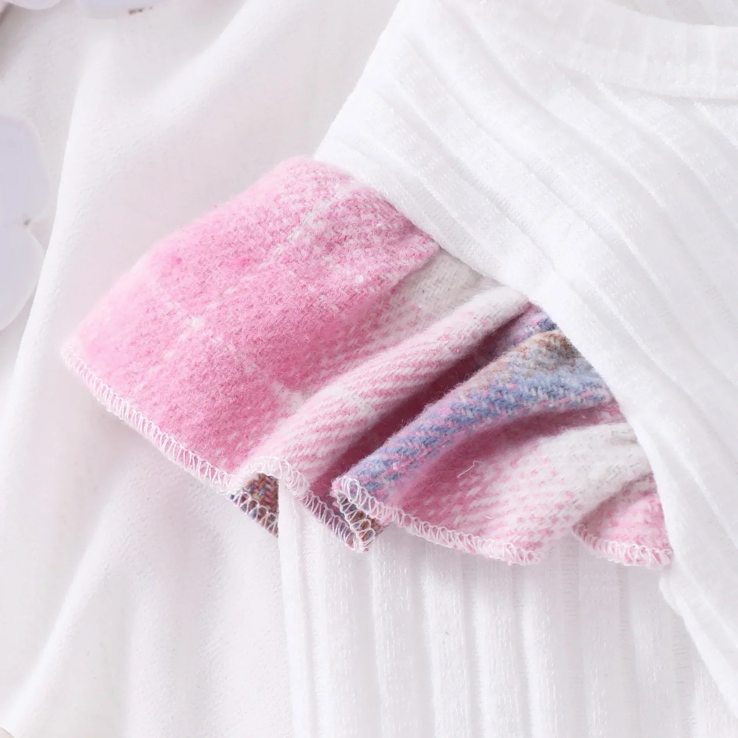 SnuggleTartan – Cozy Belted Baby Dress Set