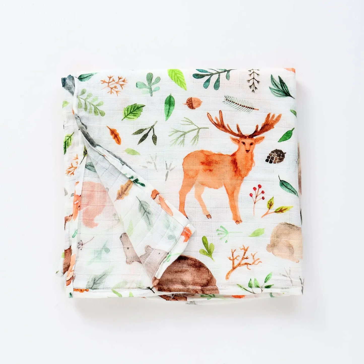 SnuggleSketch Wrap – Printed Bamboo Cotton Swaddle for Newborns