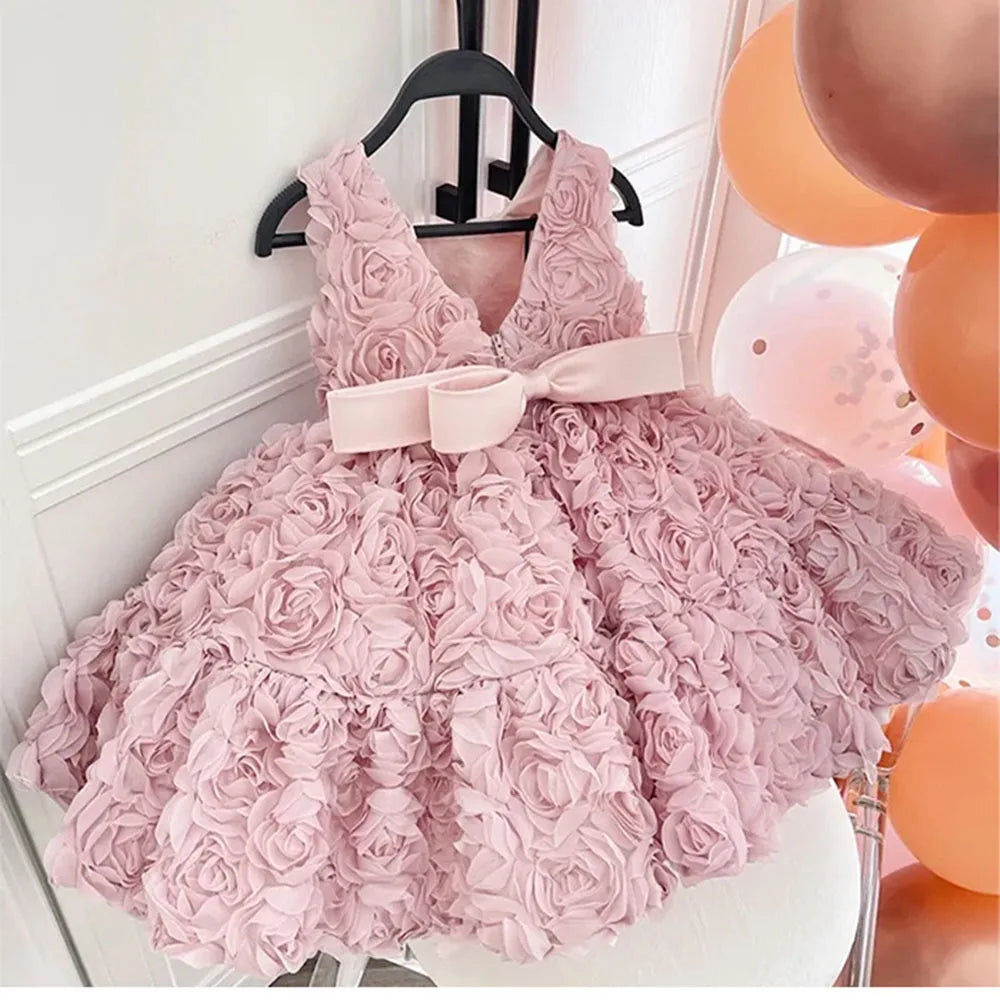 BloomBelle – Elegant Tutu Party Dress