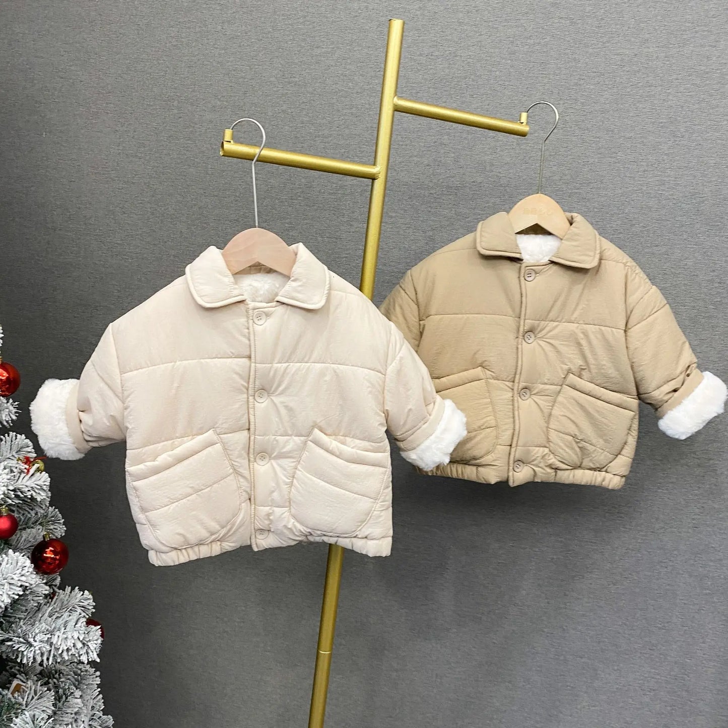 FrostGlow Jacket – Plush-Lined Winterwear for Boys & Girls