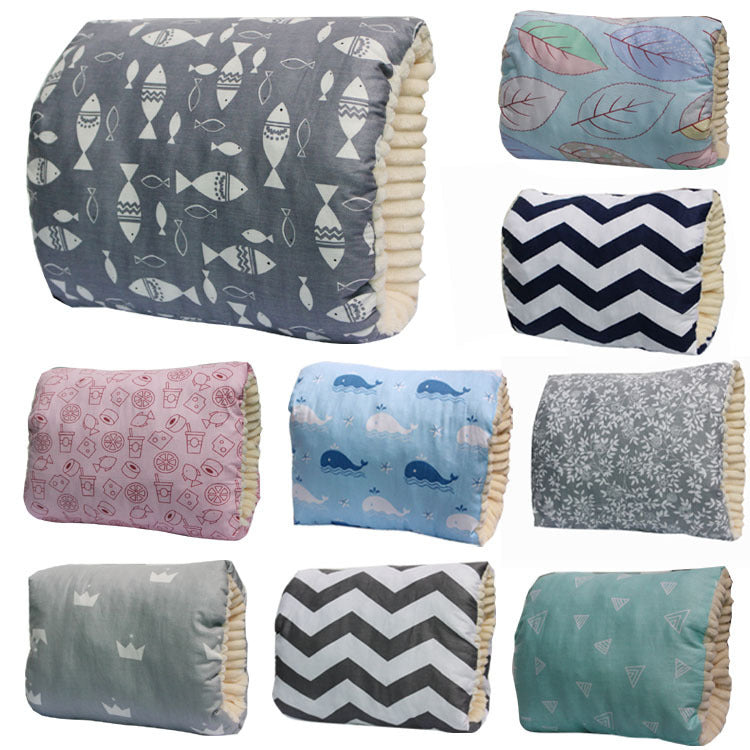 Adjustable Baby Cotton Nursing Arm Pillow Washable Breastfeeding