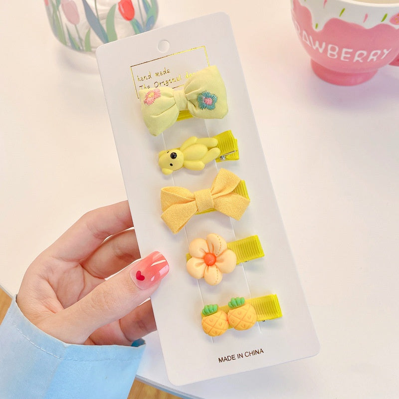 Baby Hair Cutting Barrettes Small Hairclip