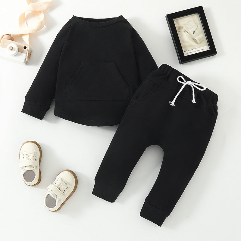 Long-sleeved Sweater Trousers Two-piece