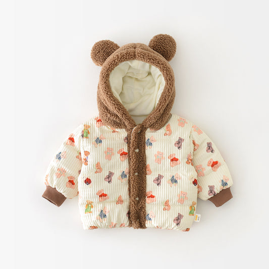 Baby Printed Winter Cotton Jacket