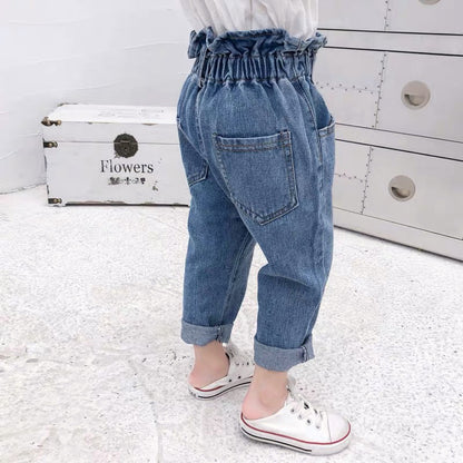 Girls' spring jeans