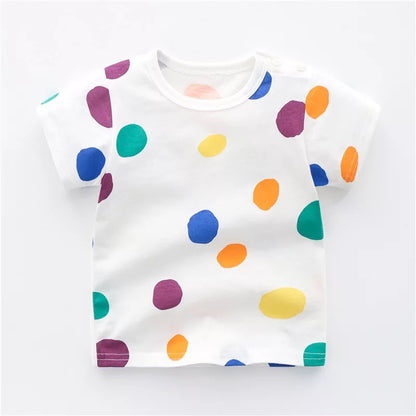 Cotton t-shirts for babies and children