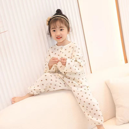 Cartoon Cotton Children's Pajama Set