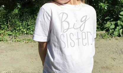 Sisters And Brothers English Printed Kids Short Sleeve