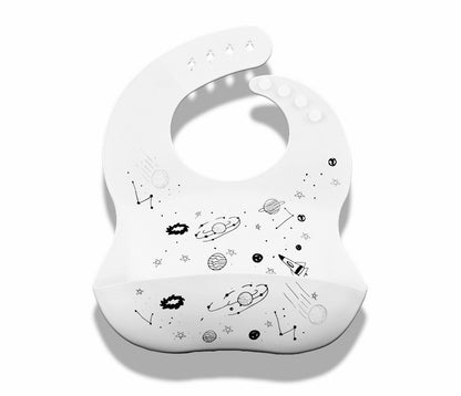 Baby'S Eating Bib Baby'S Supplementary Food Bib Children'S Waterproof And Dirt Proof Silicone Super Soft Children'S Saliva Bib Rice Bib