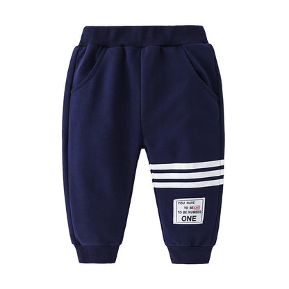 Boys' sweatpants autumn new Korean version