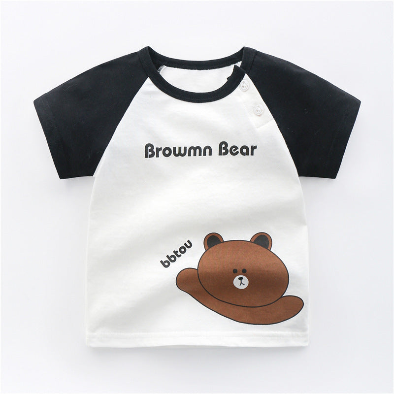 Cotton t-shirts for babies and children