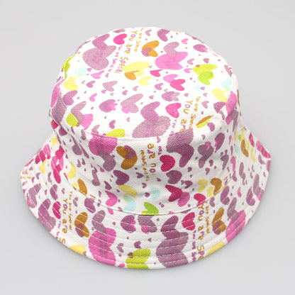 Korean Style Wild Bucket Hat Sun Helmet Hat