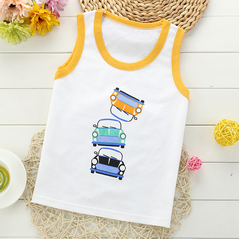 Children's cotton vests