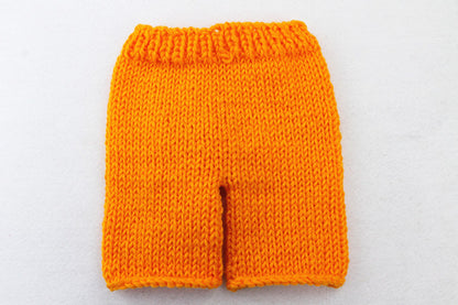 Orange Lion Cotton Sweater