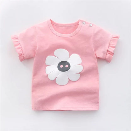 Cotton t-shirts for babies and children