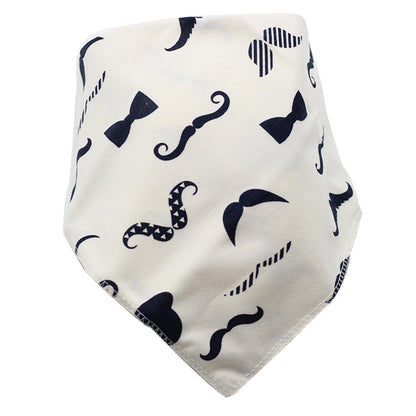 Baby Bibs Waterproof Triangle Cotton Cartoon Child Baberos Bandana Bibs Dribble Bibs Newborn Slabber Absorbent Cloth