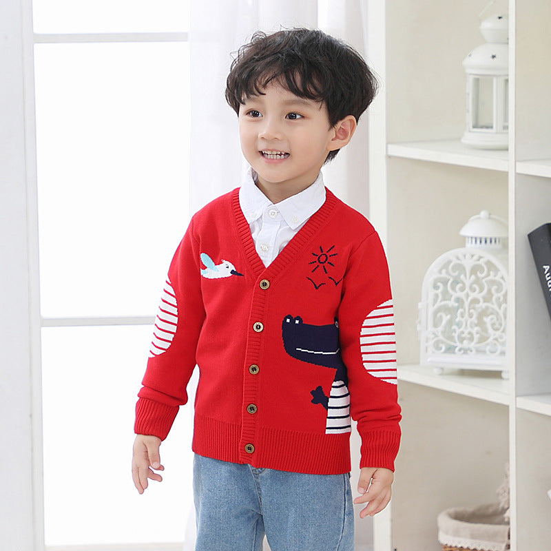 Boys cardigan sweater