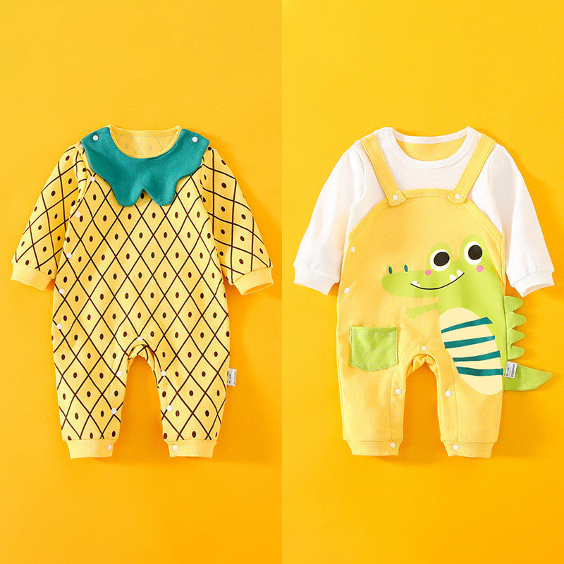 2 Pieces Of Cotton Newborn Jumpsuit