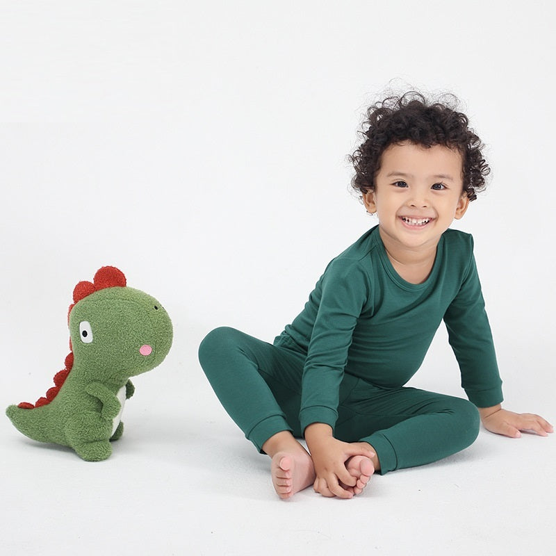 Baby Bamboo Fiber Home Wear Suit