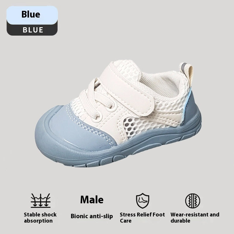 Baby Girl Soft Bottom Toddler Breathable Mesh Shoes