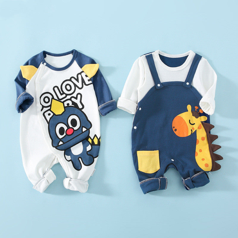 2 Pieces Of Cotton Newborn Jumpsuit