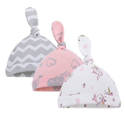 Thin Cotton Printed Baby Hat