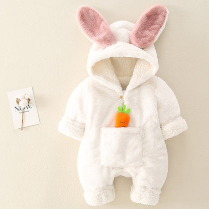 Cute super cute winter warm crawling suit