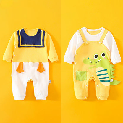 2 Pieces Of Cotton Newborn Jumpsuit