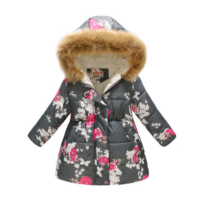 Winter Child Jackets Cotton Padded Coat