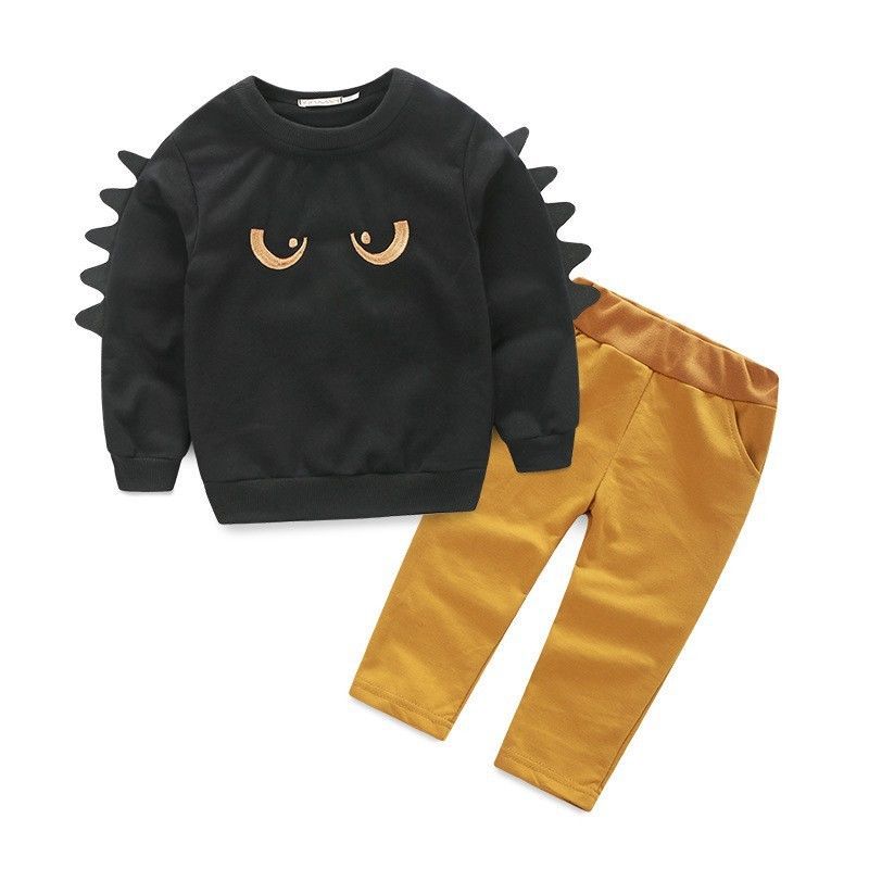 Fashion Boy Sweatshirt Pants Suit