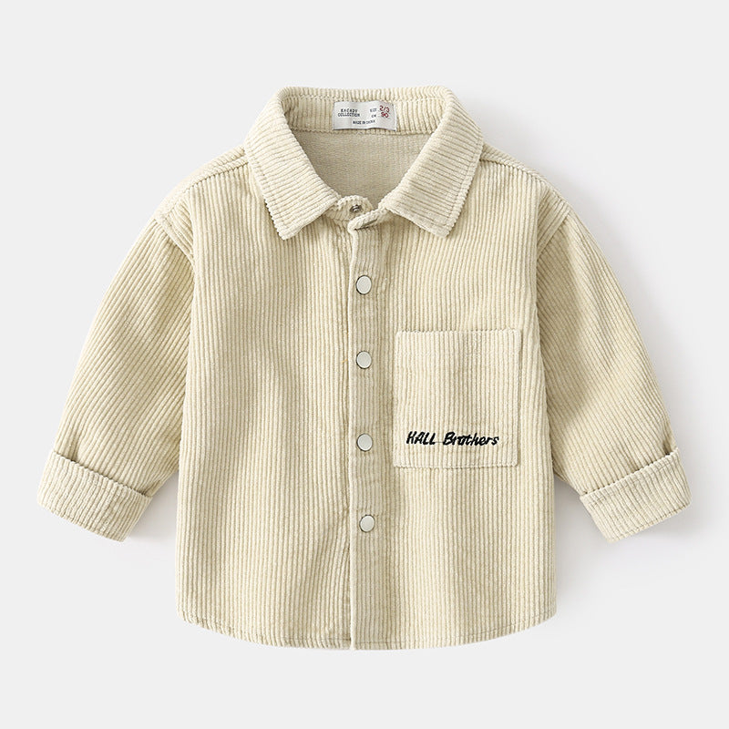 Boys' Cotton Long Sleeved Shirt