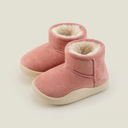 Baby Anti-skid Boy Plush Warm Cotton Boots