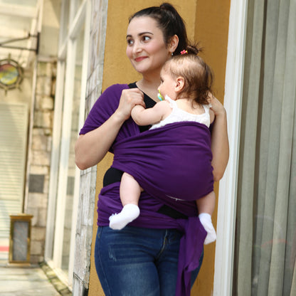 Baby sling solid color baby carrier