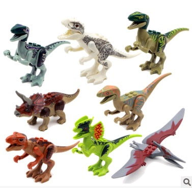 Building Blocks Mini Dinosaur Bricks Figures Toys For Children